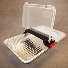 Load image into Gallery viewer, EZLIDZ TRANSPARENT REUSABLE FOOD PAN COVER (3 PACK)