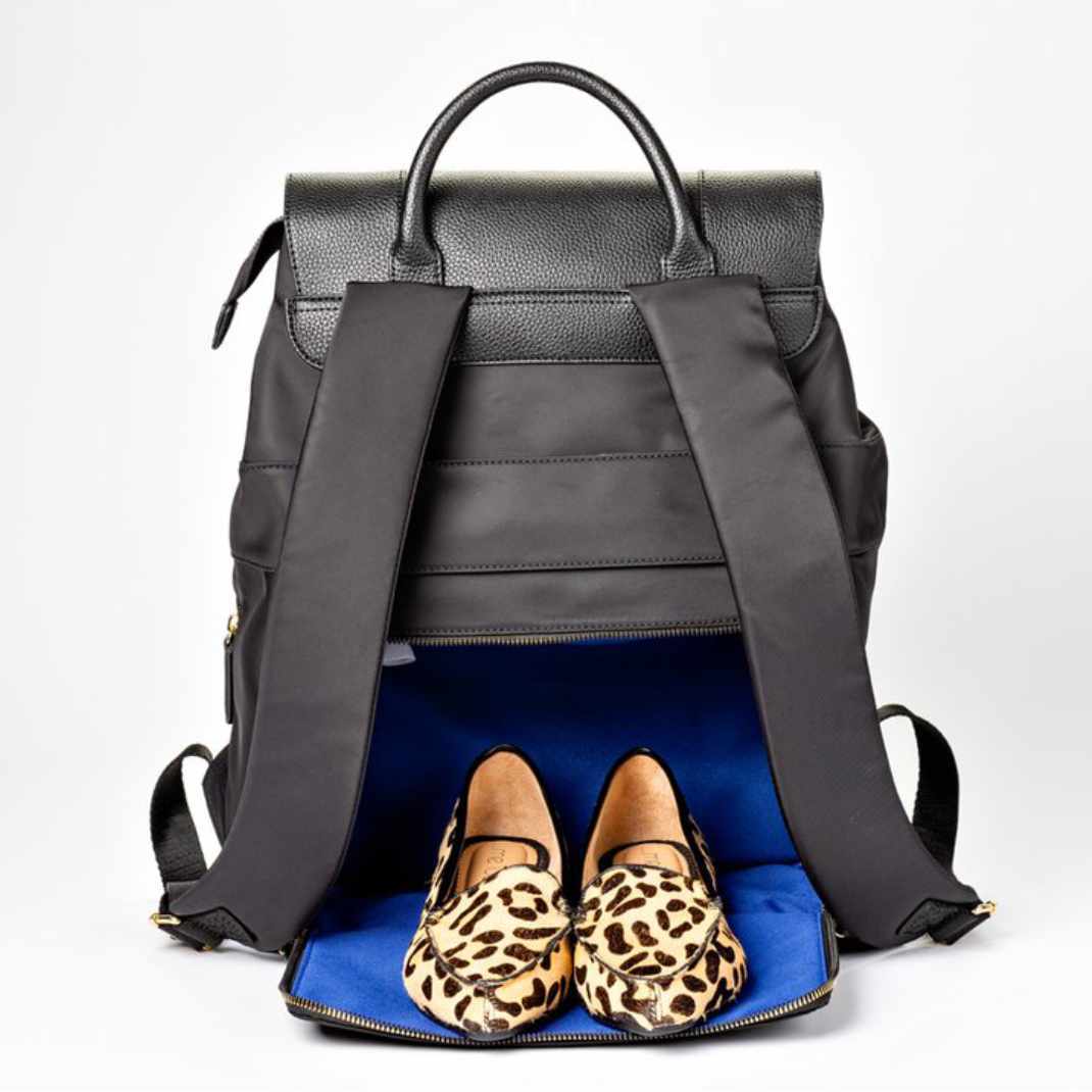 MINKEEBLUE VEGAN LEATHER BACKPACK BONUS LUNCH BOX