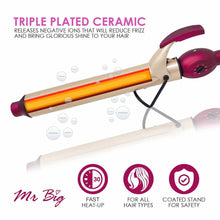 Load image into Gallery viewer, MR BIG EXTRA LONG CURLING IRON &amp; TRAVEL CASE
